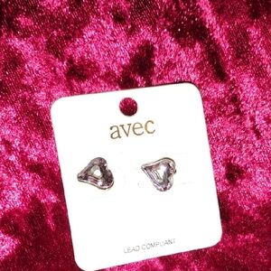 Avec Heart Shaped Earrings